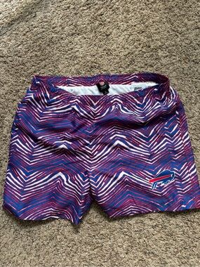 NFL Buffalo Bills Zubaz Swim Trunks